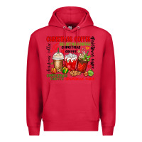 Cardinal Christmas coffee Premium Hoodie - MaliasSmallBusiness