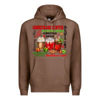 Chestnut Christmas coffee Premium Hoodie - MaliasSmallBusiness