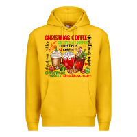 Lemon Christmas coffee Premium Hoodie - MaliasSmallBusiness