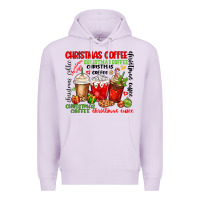 Lilac Christmas coffee Premium Hoodie - MaliasSmallBusiness