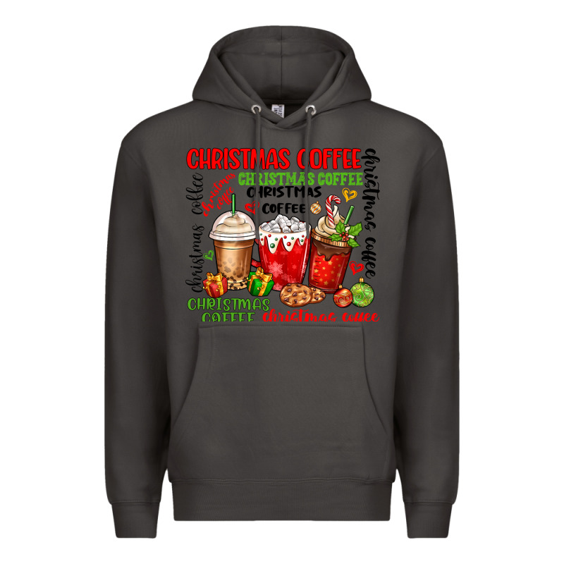 Christmas Coffee Premium Hoodie by MaliasSmallBusiness | Teevron