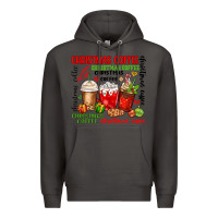 Smoke Christmas coffee Premium Hoodie - MaliasSmallBusiness