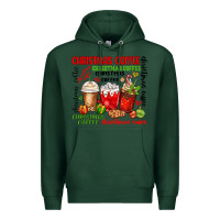 Sports Green Christmas coffee Premium Hoodie - MaliasSmallBusiness