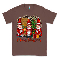Chestnut Merry christmas elfs Classic Tee - FaDigitalArtStudio