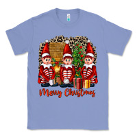 Colony Blue Merry christmas elfs Classic Tee - FaDigitalArtStudio