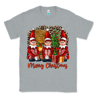 Heather Grey Merry christmas elfs Classic Tee - FaDigitalArtStudio