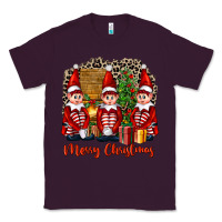 Plum Merry christmas elfs Classic Tee - FaDigitalArtStudio