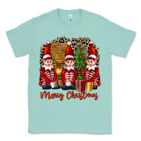 Seafoam Merry christmas elfs Classic Tee - FaDigitalArtStudio