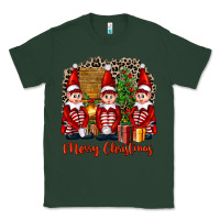 Sports Green Merry christmas elfs Classic Tee - FaDigitalArtStudio