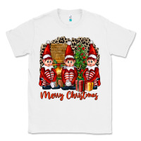 White Merry christmas elfs Classic Tee - FaDigitalArtStudio