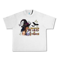 Black Witch Vibes Urban Heavy Tee | Teevron