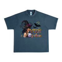 Midnight Navy Black Witch Vibes Urban Heavy Tee - texasbilliewilder
