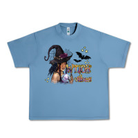 Pebble Blue Black Witch Vibes Urban Heavy Tee - texasbilliewilder