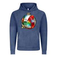 Vintage Denim christmas  volleyball Vintage Hoodie - Zillion Design Studio