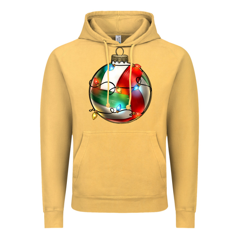 Christmas  Volleyball Vintage Hoodie by Zillion Design Studio | Teevron
