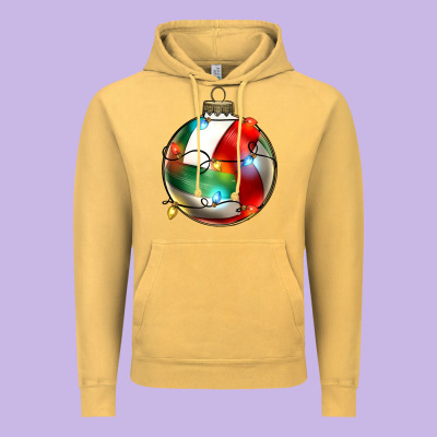 Christmas  Volleyball Vintage Hoodie Designed By Zillion Design Studio