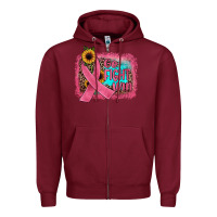 Burgundy go fight win Zipper Hoodie - JahusDesignShop