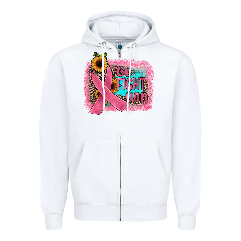 Go Fight Win Zipper Hoodie by JahusDesignShop | Teevron