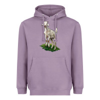 Lavender Kiko Goat Heavyweight Hoodie - LillyAllenDesigns