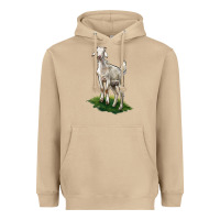 Mushroom Kiko Goat Heavyweight Hoodie - LillyAllenDesigns