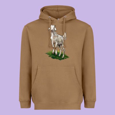 Kiko Goat Heavyweight Hoodie Designed By Lillyallendesigns