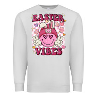 Dove Grey Easter vibes Premium Sweatshirt - MaliasSmallBusiness