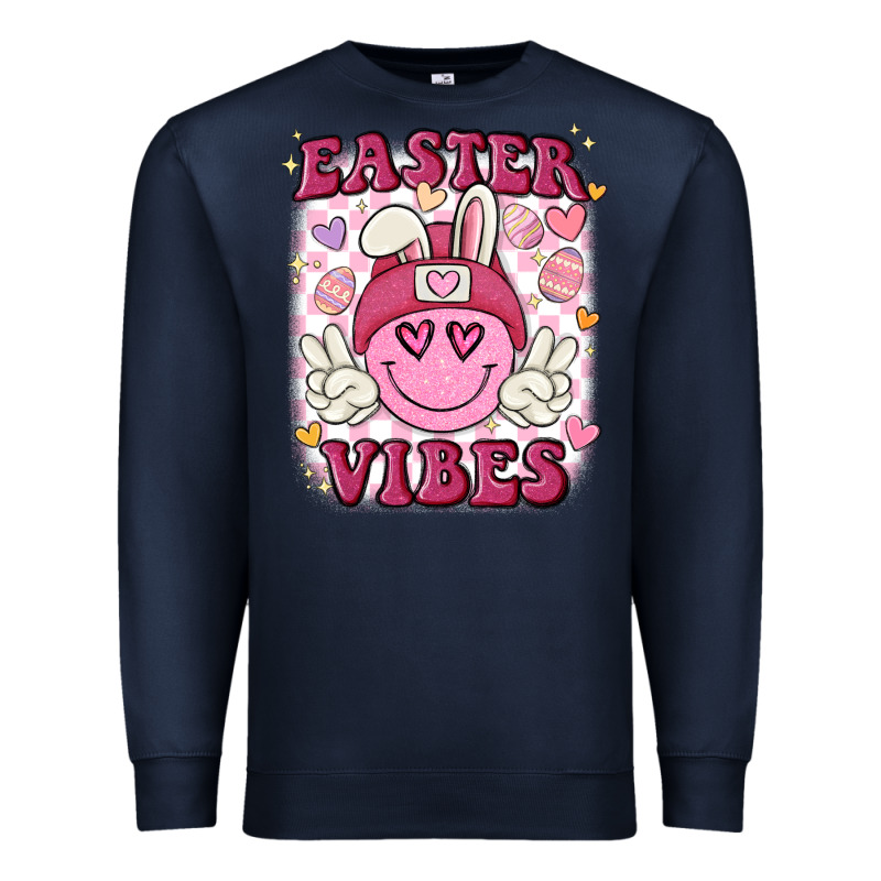 Easter Vibes Premium Sweatshirt by MaliasSmallBusiness | Teevron