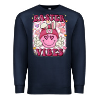 Navy Easter vibes Premium Sweatshirt - MaliasSmallBusiness