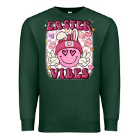 Sports Green Easter vibes Premium Sweatshirt - MaliasSmallBusiness
