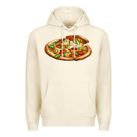 Sandshell big pizza Premium Hoodie - AdoDesignShop