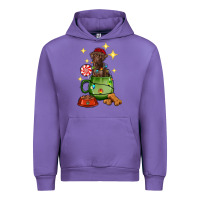 Tulip Christmas coffee cup with Labrador Urban Hoodie - RanaPortraitStore