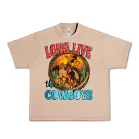 Burro long live the cowboys Urban Heavy Tee - Zillion Design Studio