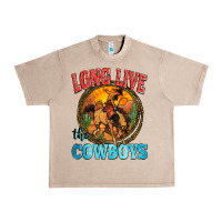 French Oak long live the cowboys Urban Heavy Tee - Zillion Design Studio