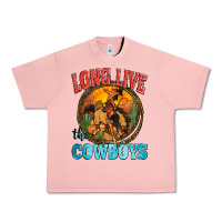 Salmon long live the cowboys Urban Heavy Tee - Zillion Design Studio
