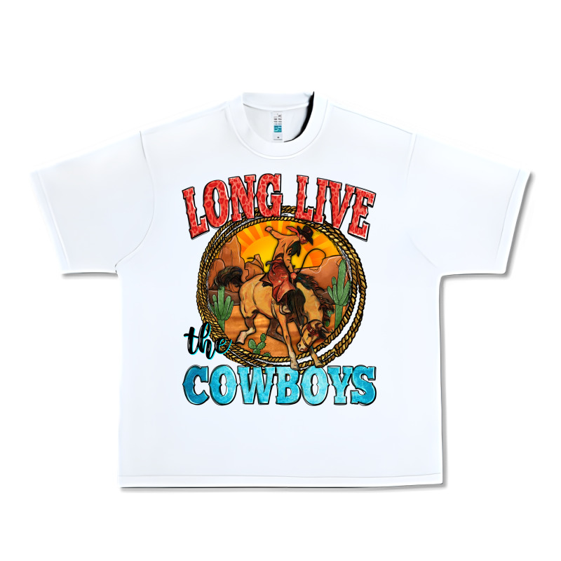 Long Live The Cowboys Urban Heavy Tee by Zillion Design Studio | Teevron