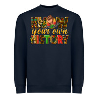 Navy know your own history Heavyweight Sweatshirt - texasbilliewilder