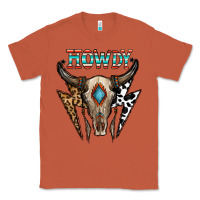 Copper howdy boho skull Classic Tee - CowhideDigitalArt