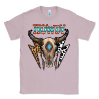 Lilac howdy boho skull Classic Tee - CowhideDigitalArt