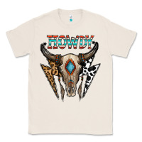 Natural howdy boho skull Classic Tee - CowhideDigitalArt