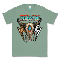 Sage howdy boho skull Classic Tee - CowhideDigitalArt