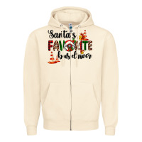 Sandshell santa's favorite bus driver Zipper Hoodie - AdoDesignShop
