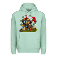 Christmas Soldier Veteran Boots Premium Hoodie | Teevron