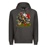 Smoke Christmas soldier veteran boots Premium Hoodie - MaliasSmallBusiness