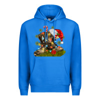 True Royal Christmas soldier veteran boots Premium Hoodie - MaliasSmallBusiness