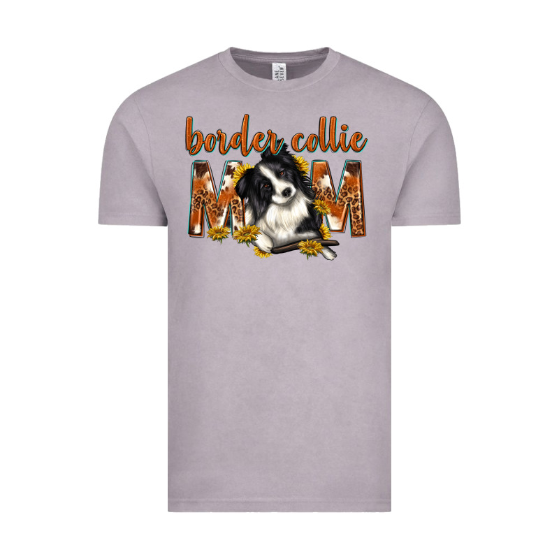 Western Border Collie Mom Vintage Tee by texasbilliewilder | Teevron