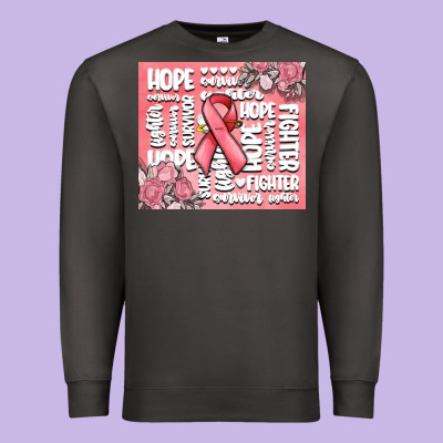 Cancer Words Premium Sweatshirt Designed By Maliassmallbusiness
