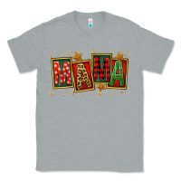 Heather Grey mama christmas Classic Tee - FaDigitalArtStudio
