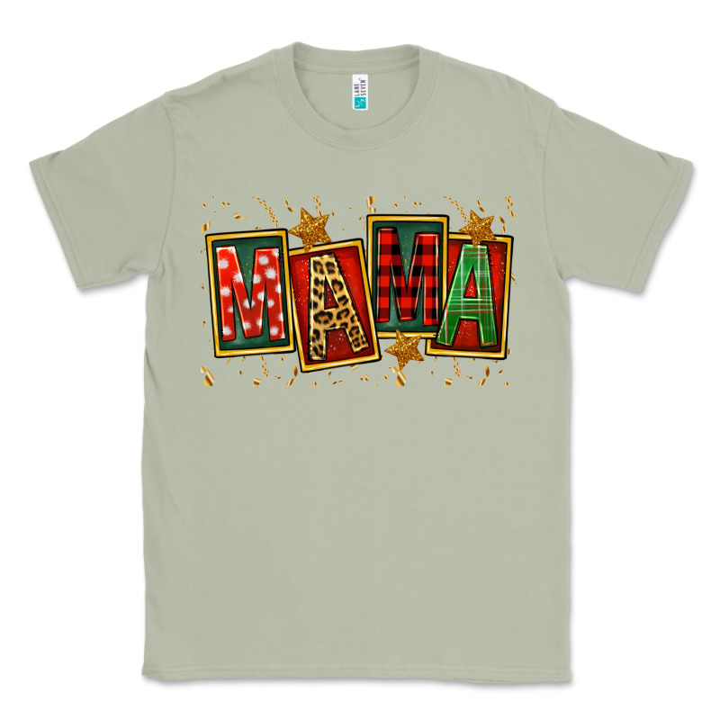 Mama Christmas Classic Tee by FaDigitalArtStudio | Teevron
