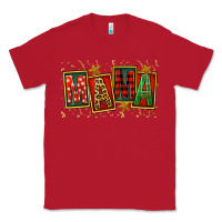 Red mama christmas Classic Tee - FaDigitalArtStudio