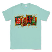 Seafoam mama christmas Classic Tee - FaDigitalArtStudio